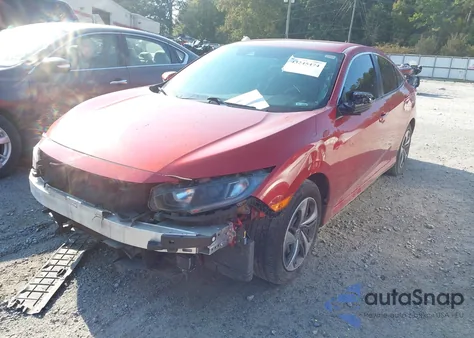 2019 Honda Civic Lx z USA, uszkodzony, nr VIN 2HGFC2F67KH562406